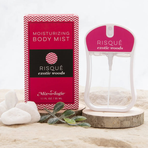 Risqué (exotic woods) Moisturizing Body Mist by Mixologie