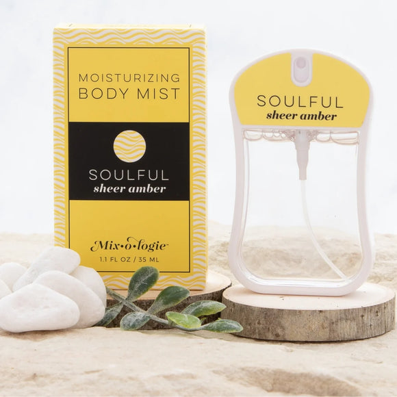 Soulful (sheer amber) Moisturizing Body Mist by Mixologie