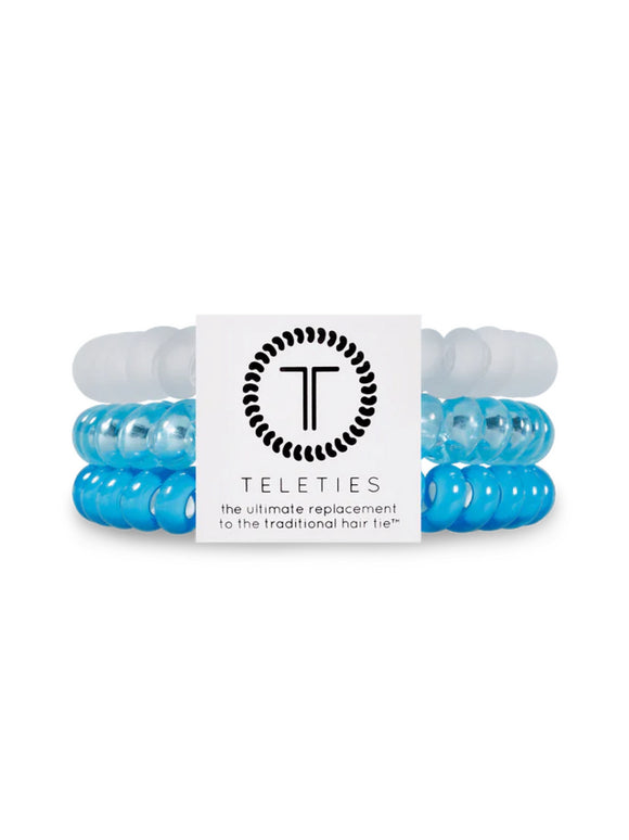 TELETIES Large Hair Ties ~ Bora Bora